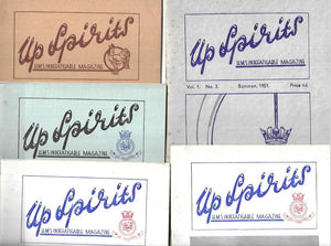 Up Spirits HMS Indefatigable Magazines - Five Magazines - C1950
