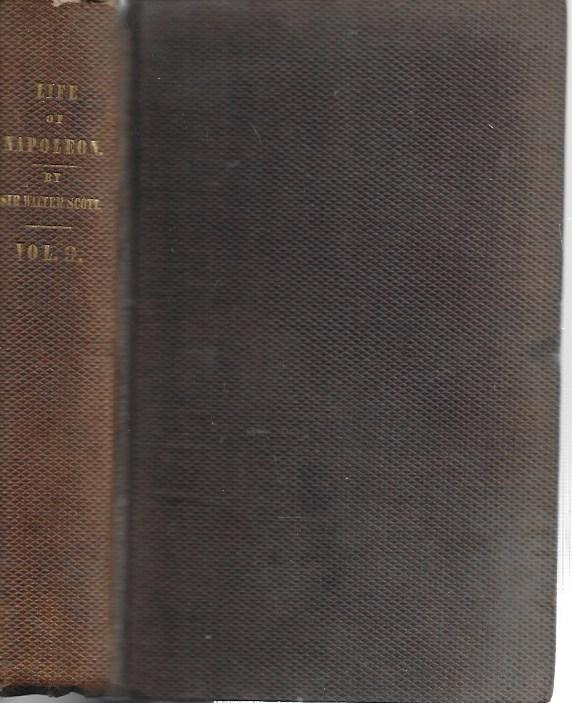 Life of Napoleon Buonaparte - Hardcover - Sir Walter Scott - 1835 Volume 9