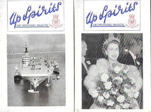Up Spirits HMS Indefatigable Magazines - Five Magazines - C1950