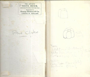 Copy of Rene Cloke - Personal Sketch Pad - Hardcover - (7th)