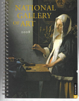 National Gallery of Art: 2008 Ring bound Calendar – Engagement Calendar, June 1, 2007 by Universe Publishing