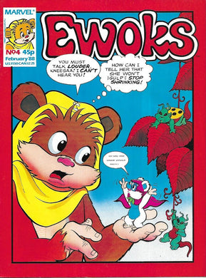 Ewoks Magazine/Comic Marvel No.4 February 1988