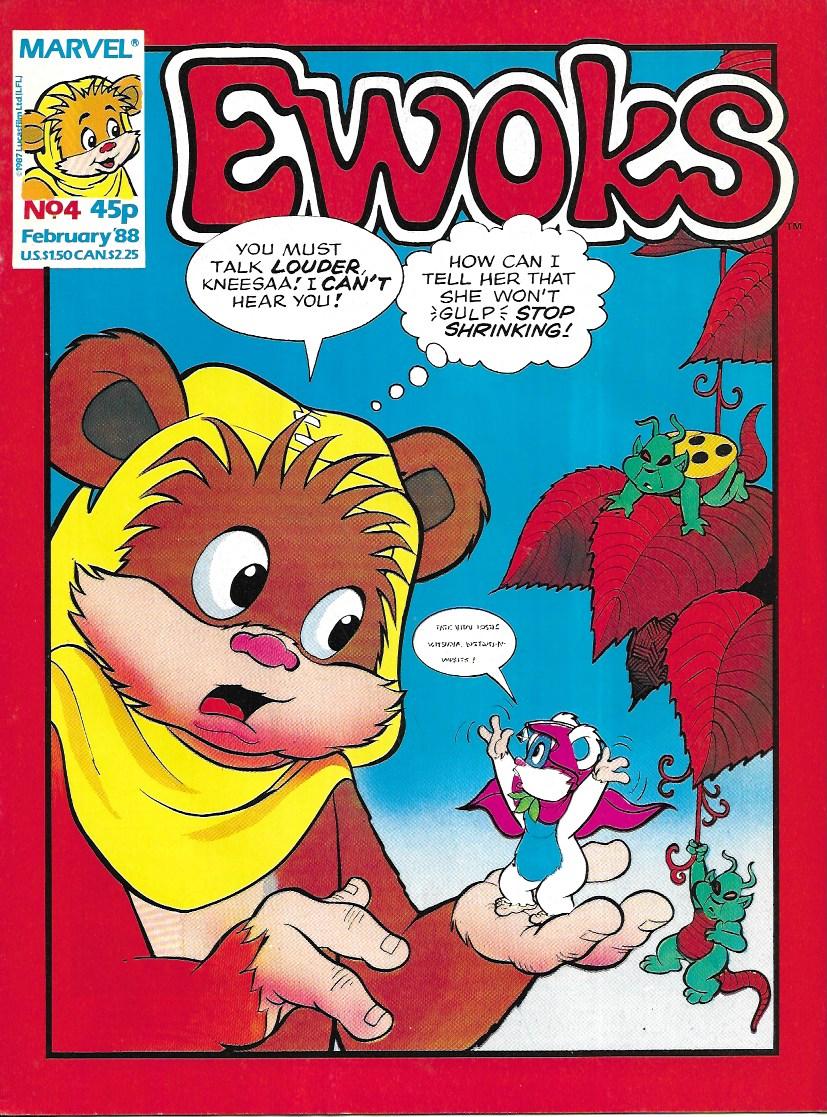 Ewoks Magazine/Comic Marvel No.4 February 1988