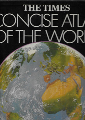 The Times Concise Atlas of the World - Hardcover - With Slipcase - 1972