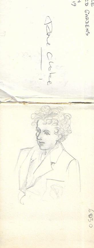 Rene Cloke - Personal Sketch Pad - Hardcover - Dogs and people