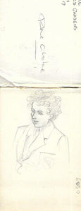 Rene Cloke - Personal Sketch Pad - Hardcover - Dogs and people