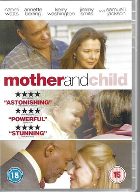 Mother and Child DVD - Naomi Watts - Annette Bening - Kerry Washington - Jimmy Smits - Samuel L Jackson