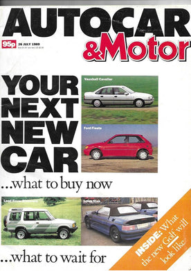 Autocar & Motor 26 July 1989