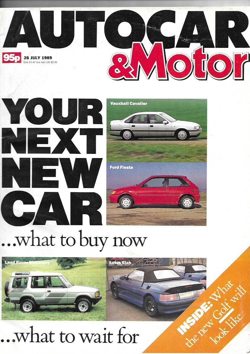 Autocar & Motor 26 July 1989