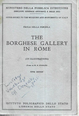 The Borghese Gallery in Rome - Paperback - Fifth Edition -