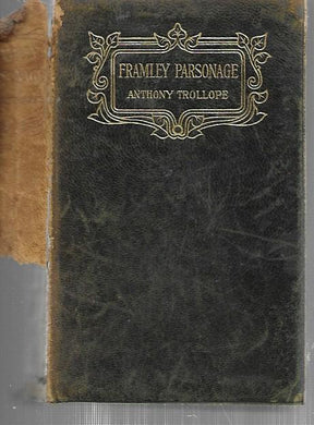 Flamley Parsonage  - Anthony Trollope - Leather Hardcover
