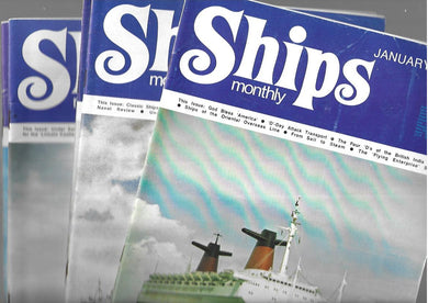 Ships Monthly 1978, January, April, May, June, July, August,