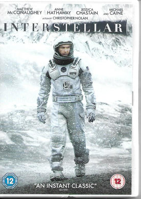 Interstellar DVD 2014 PAL Region 2