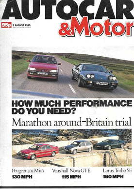 Autocar & Motor 2 august 1989