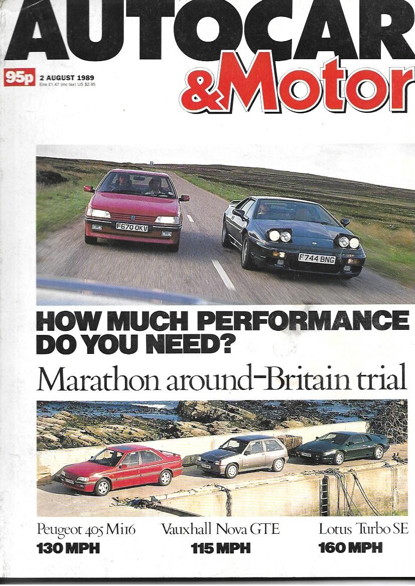 Autocar & Motor 2 august 1989