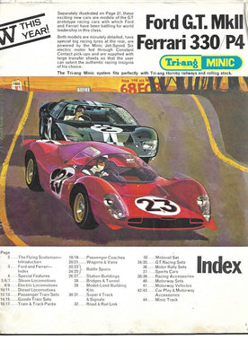 Tri-Ang (Triang) Minic Magazine - Cover Pages are missing