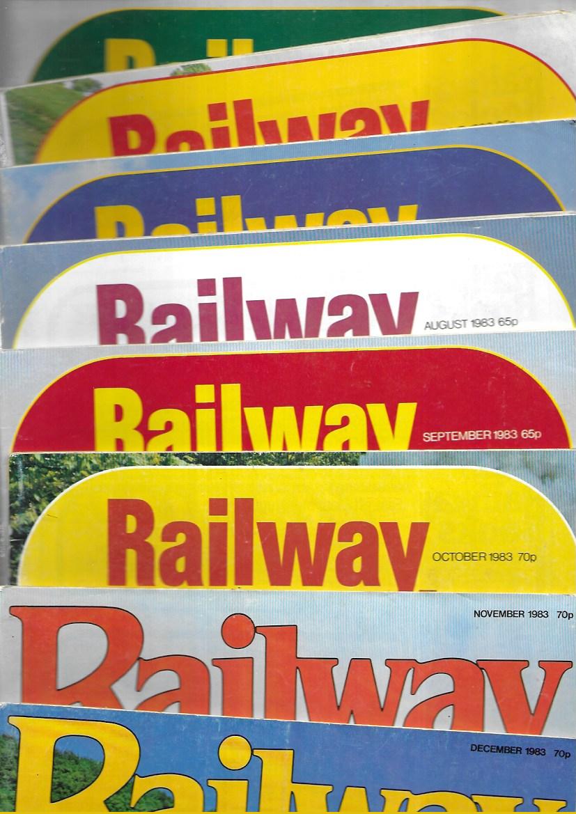 Railway Magazine 12 Issues January - December 1983 FULL YEAR