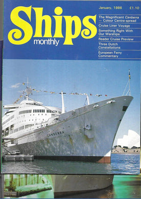 Ships Monthly 1986 - January, March, April, May, June, July, August, September, October, December