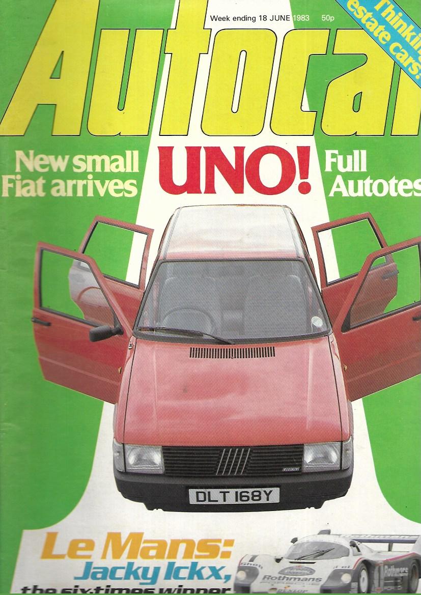 Autocar June 18 1983