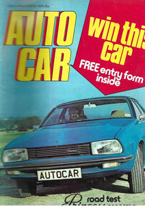 Autocar 6 March 1976 Car Magazine