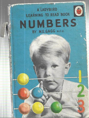 Ladybird Series 563 - NUMBERS - Hardcover - M E Gagg 1959