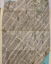 Load image into Gallery viewer, New York  Map of Midtown  Manhattan  In Detailed Axonometric Projection 1985
