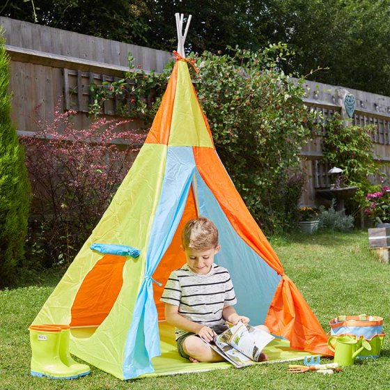 Teepee - Kids Colourful Teepee - Garden Play Tent -Summer shade