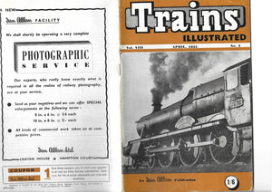 Trains Illustrated, Ian Allan, April 1955, Vol VIII No 4