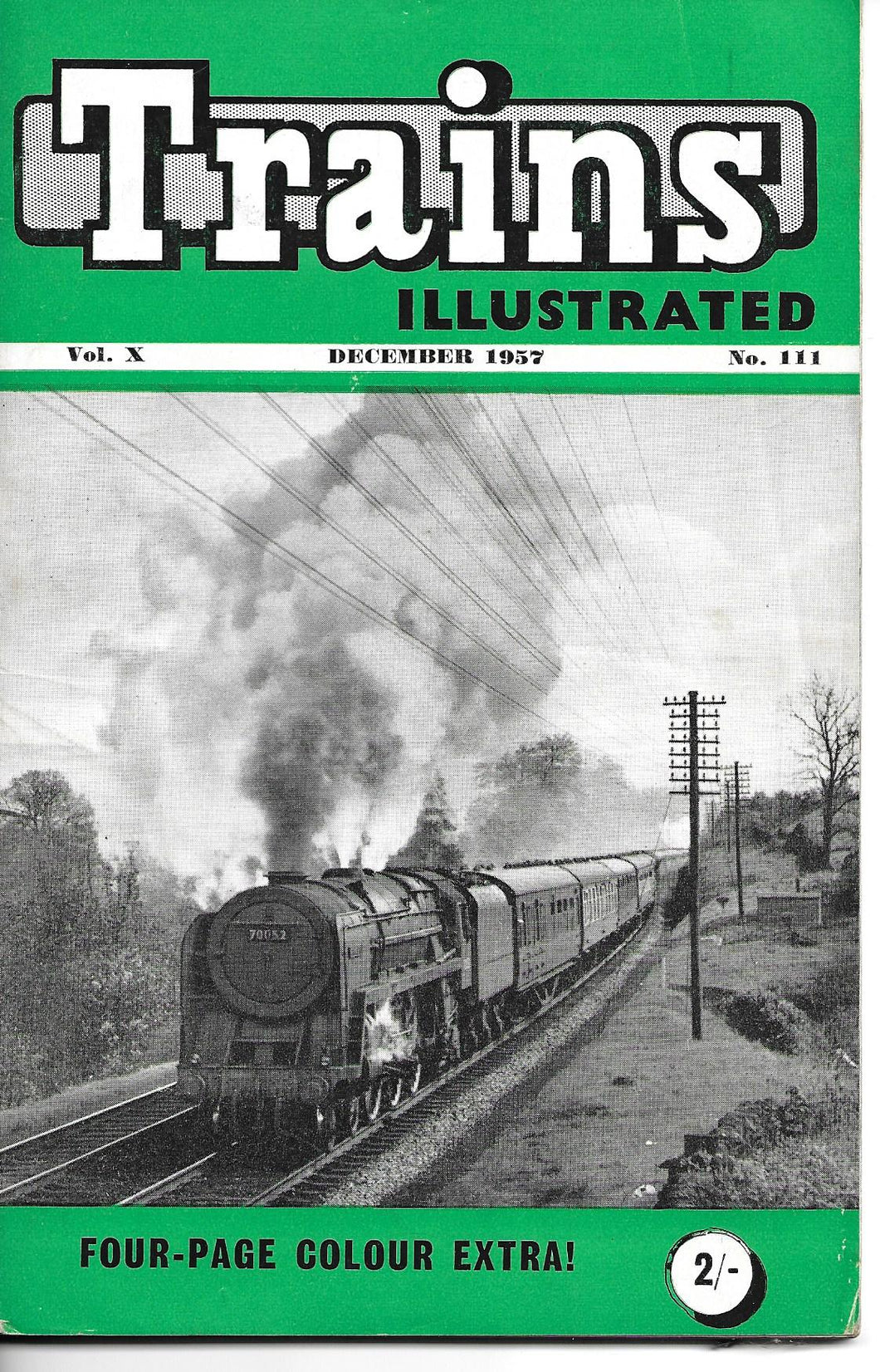 Trains Illustrated, Ian Allan, December 1957, Vol X, No 111