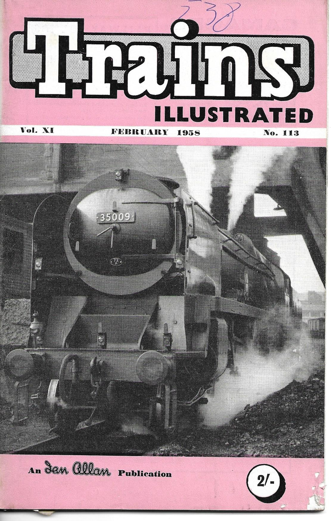 Trains Illustrated, Ian Allan, February 1958, Vol XI No. 113