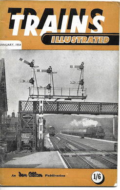 Trains Illustrated, Ian Allan, January  1954, Vol VII No 1.