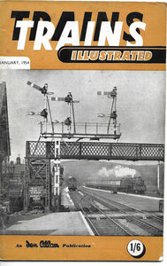 Trains Illustrated, Ian Allan, January  1954, Vol VII No 1.