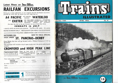 Trains Illustrated, Ian Allan, June 1955 Vol VIII No 6