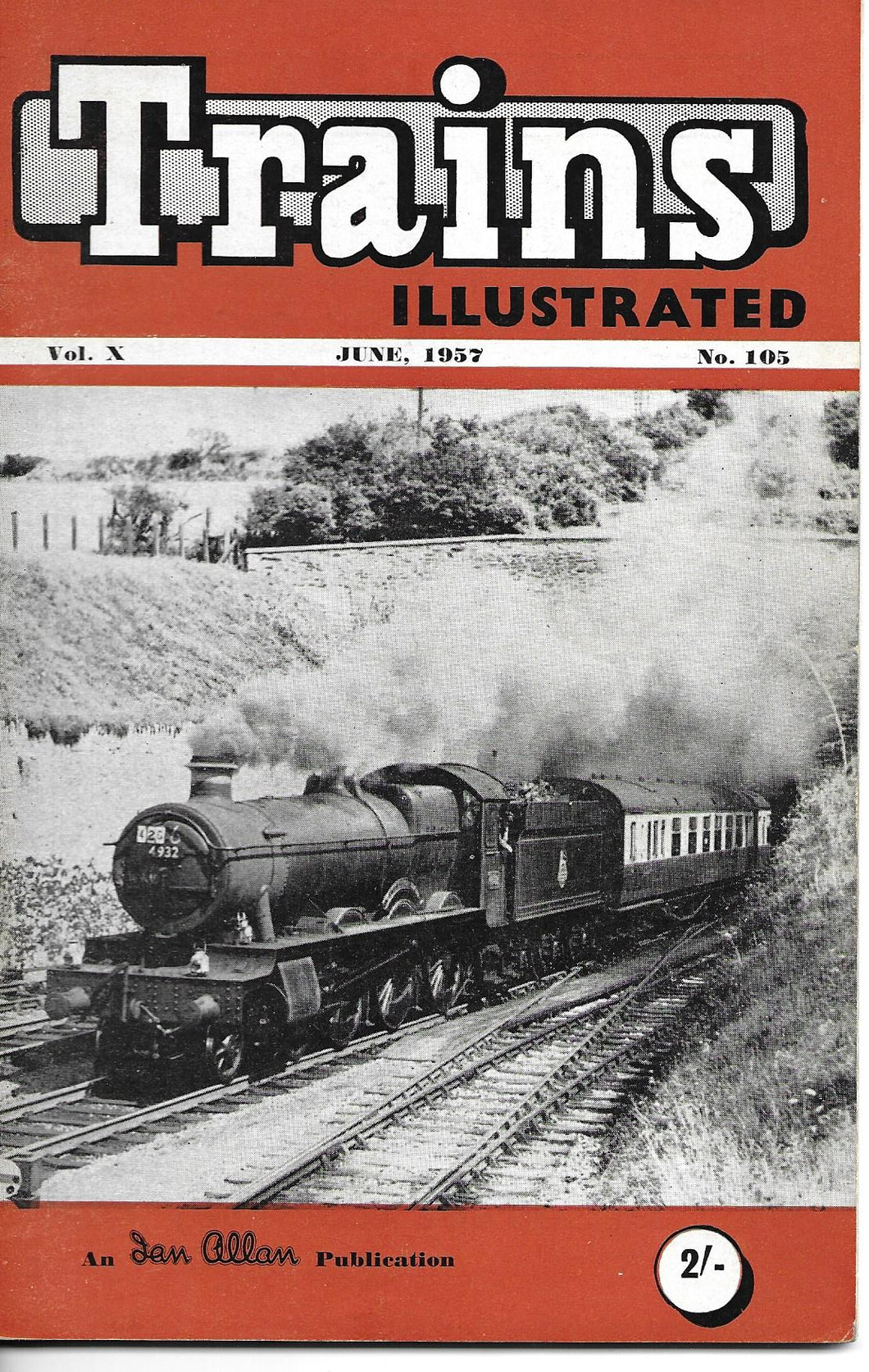 Trains Illustrated, Ian Allan, June 1957, Vol X No 105