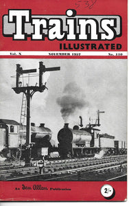 Trains Illustrated, Ian Allan, November 1957, Vol X No 110
