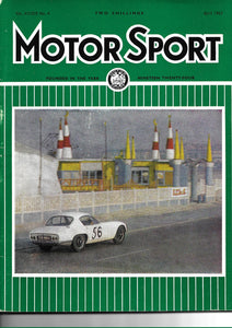 Motor Sport Magazine Vol XXXIX No 4 April 1963