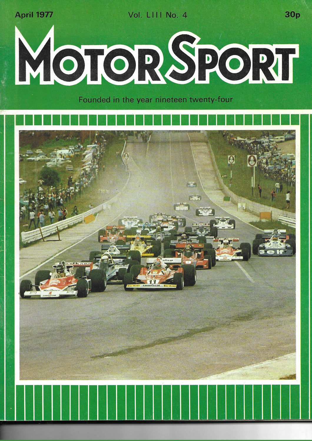 Motor Sport Magazine Vol LIII No 4 April 1977