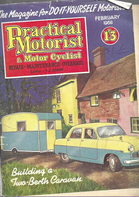 Practical Motorist & Motor Cyclist February 1958, vol 4, No 44 -Building a caravan