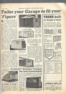 Practical Motorist & Motor Cyclist : July 1958, vol 5, No 49 [Paperback] Camm, F J (editor)