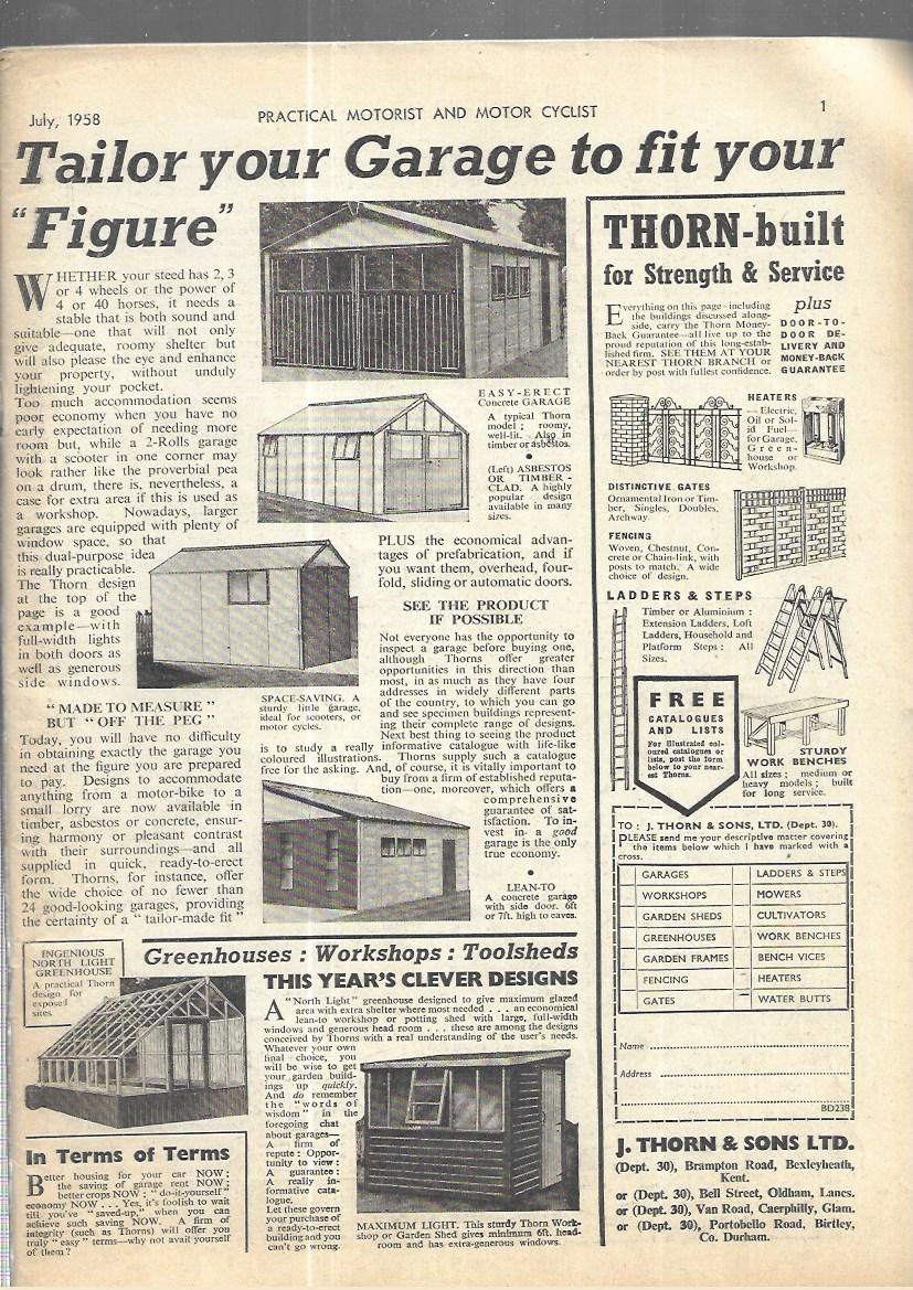 Practical Motorist & Motor Cyclist : July 1958, vol 5, No 49 [Paperback] Camm, F J (editor)