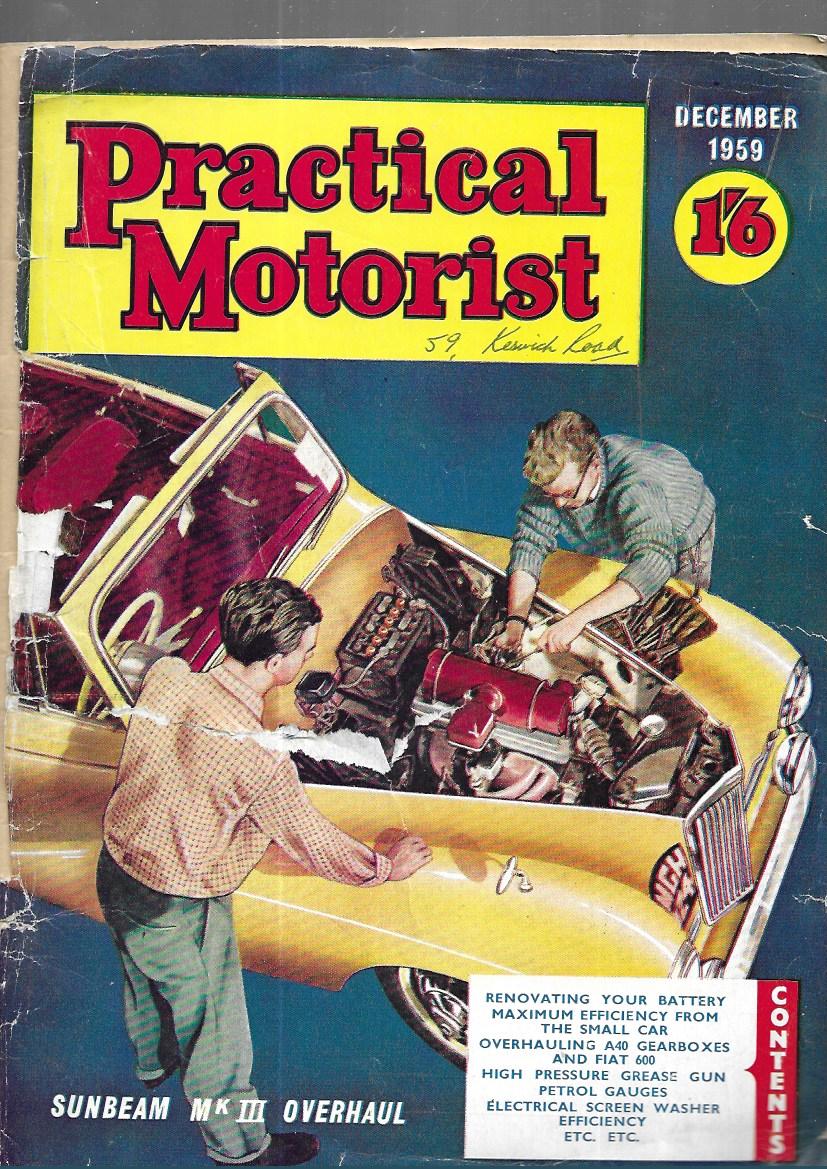 Practical Motorist December 1959 - Paperback