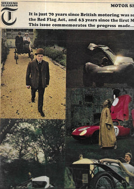 The Daily Telegraph Magazine: The Motor Show. Number 108 - October 1966 -  Paperback