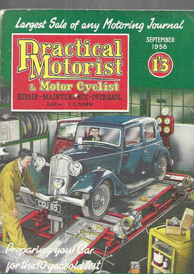 Practical Motorist September 1958 - Paperback