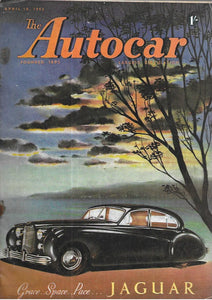 The Autocar, April 18 1952, Magazine, - Paperback