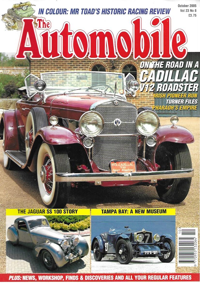 The Automobile - October 2005 - Vol 23 No 8. [Paperback] The Automobile