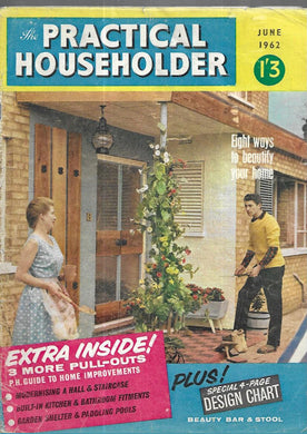 The Practical Householder - 1962 JUNE - EIGHT WAYS TO BEAUTIFY YOUR HOME - Beauty Bar & Stool