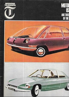 The Daily Telegraph Magazine: The Motor Show. Number 56 October 1965 Paperback