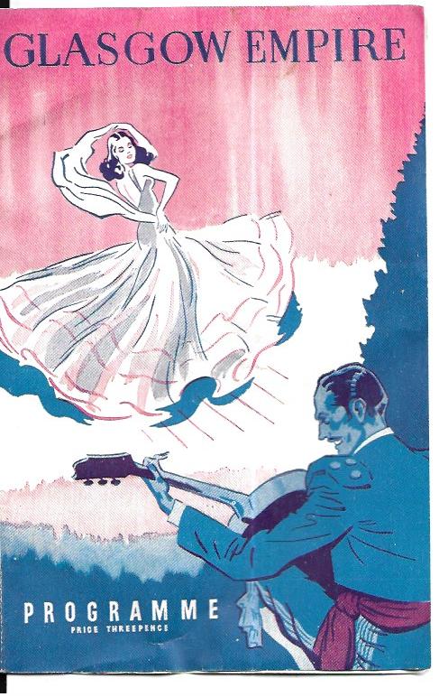 Glasgow Empire Theatre Programme - Paperback leaflet - 1949