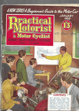 Practical Motorist & Motor Cyclist : January 1958, vol 4, No 43 [Paperback] Camm, F J (editor)