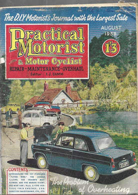 Practical Motorist & Motor Cyclist : August 1958, vol 5, No 50